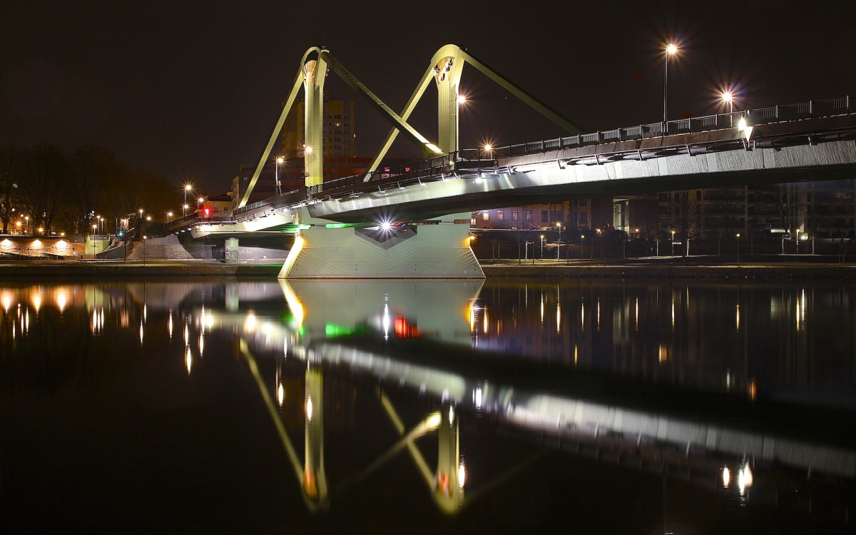 Flößerbrücke Frankfurt-Main